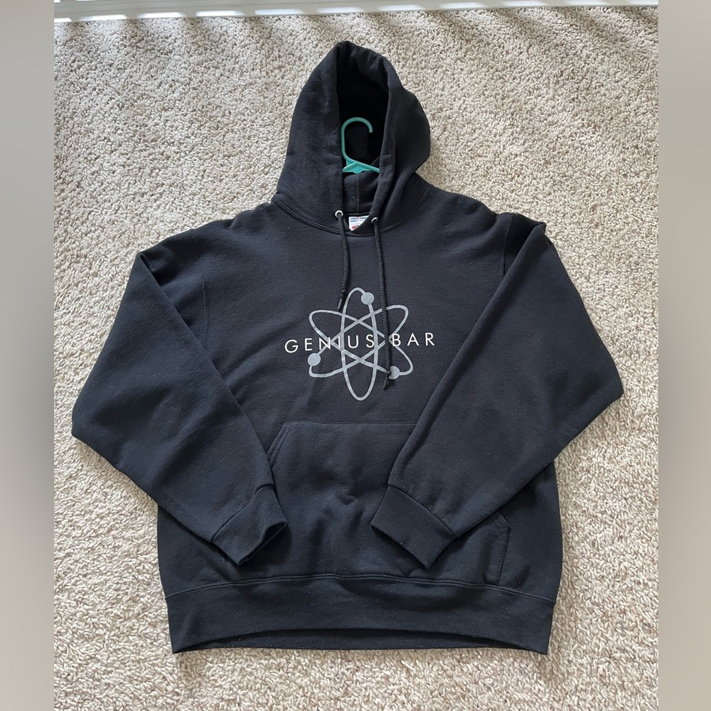 Apple Genius Bar Employee Hoodie Black Medium